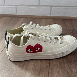 Converse cream Comme des Garcons